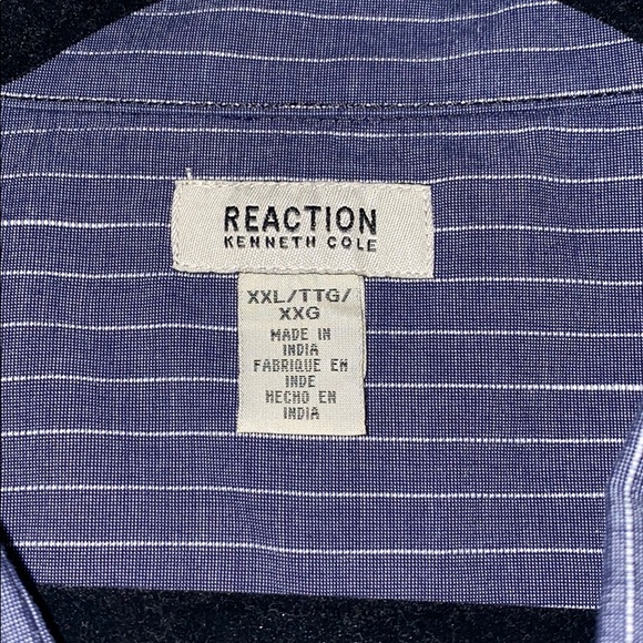 Reaction Kenneth Cole men’s button down short sleeves - Picture 3 of 6